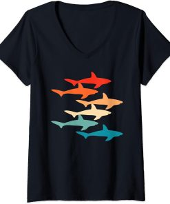 Womens Orcas Tshirt V-Neck T-Shirt